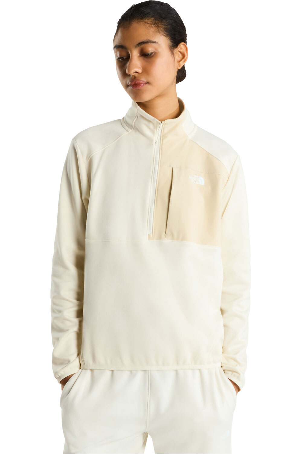 The North Face forro polar mujer W TNF PERFORMANCE FLEECE 1/4 ZIP vista frontal