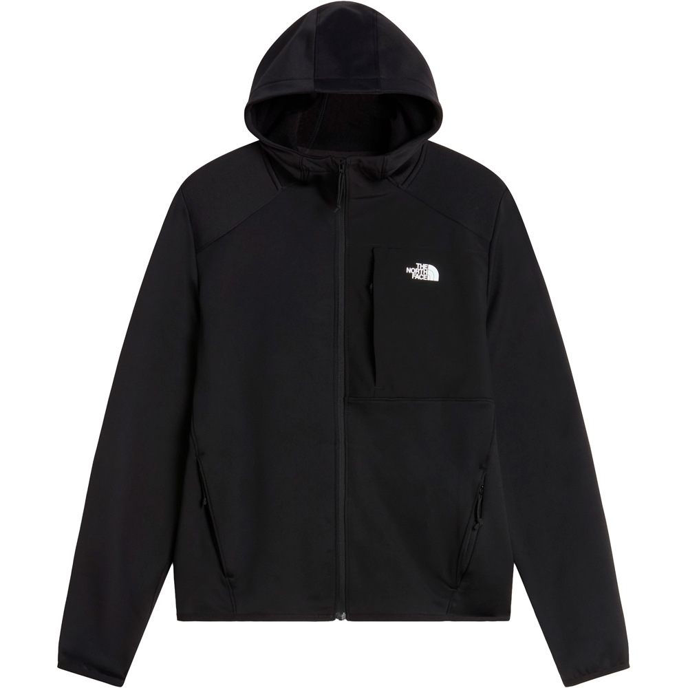 The North Face forro polar mujer W TNF PERFORMANCE FLEECE FULL ZIP HOODIE 03