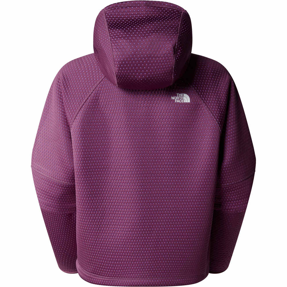The North Face forro polar mujer W VERTICAL THERMAL FZ HOODIE 04