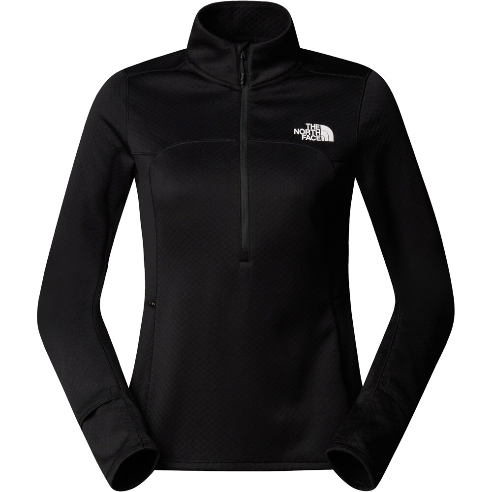 The North Face forro polar mujer W WINTER WARM PRO 1/4 ZIP vista detalle