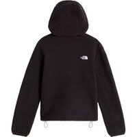 The North Face forro polar mujer W YUMIORI 1/4 ZIP HOOD NOVELTY vista trasera