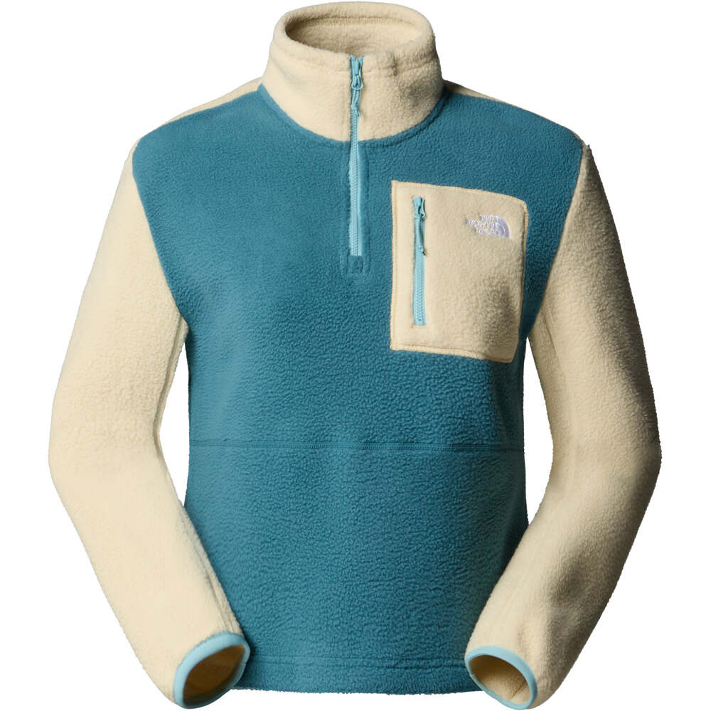 The North Face forro polar mujer W YUMIORI 1/4 ZIP vista detalle