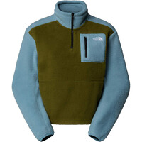 The North Face forro polar mujer W YUMIORI 1/4 ZIP vista detalle