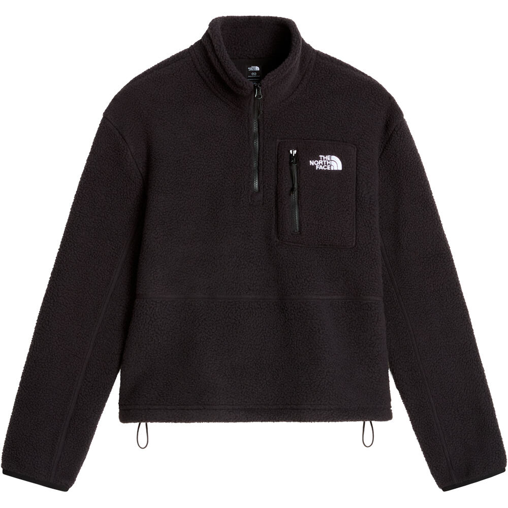 The North Face forro polar mujer W YUMIORI 1/4 ZIP vista detalle