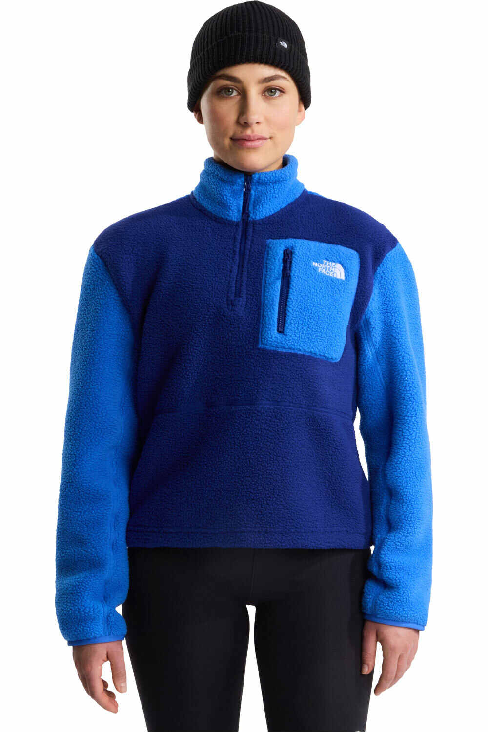 The North Face forro polar mujer W YUMIORI 1/4 ZIP vista frontal
