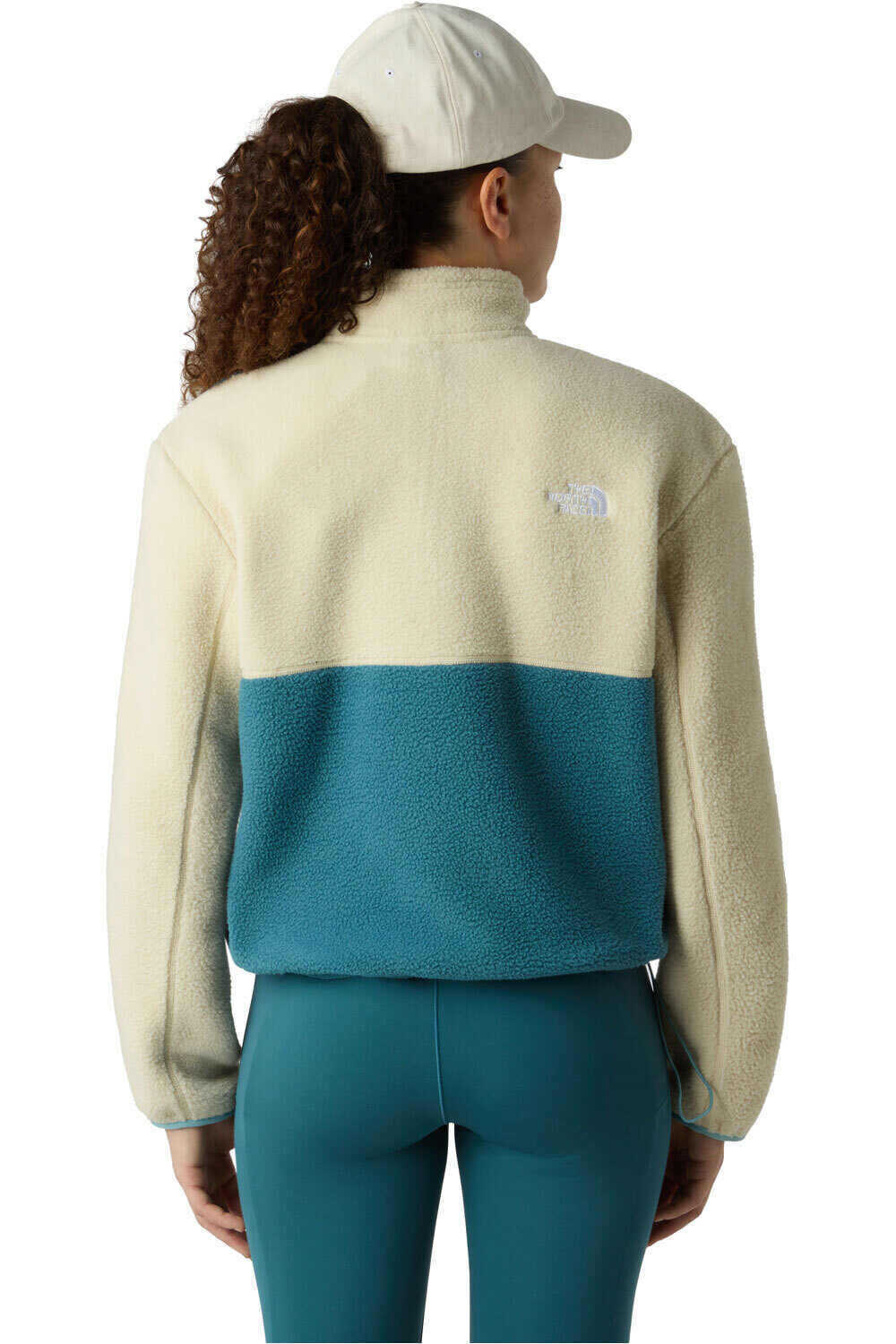 The North Face forro polar mujer W YUMIORI 1/4 ZIP vista trasera