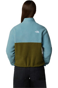 The North Face forro polar mujer W YUMIORI 1/4 ZIP vista trasera
