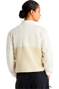 The North Face forro polar mujer W YUMIORI 1/4 ZIP vista trasera