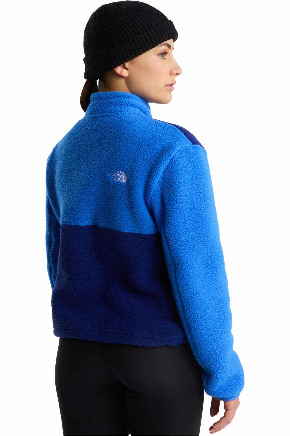The North Face forro polar mujer W YUMIORI 1/4 ZIP vista trasera