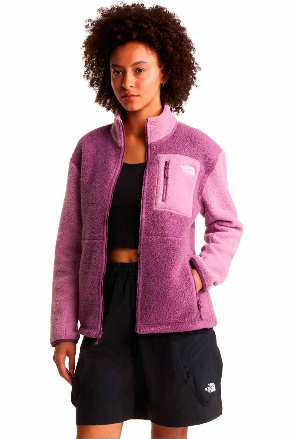 The North Face forro polar mujer W YUMIORI FULL ZIP 03