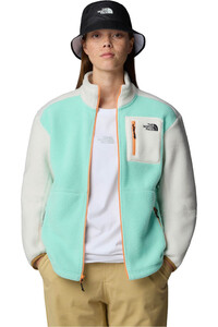 The North Face forro polar mujer W YUMIORI FULL ZIP vista detalle