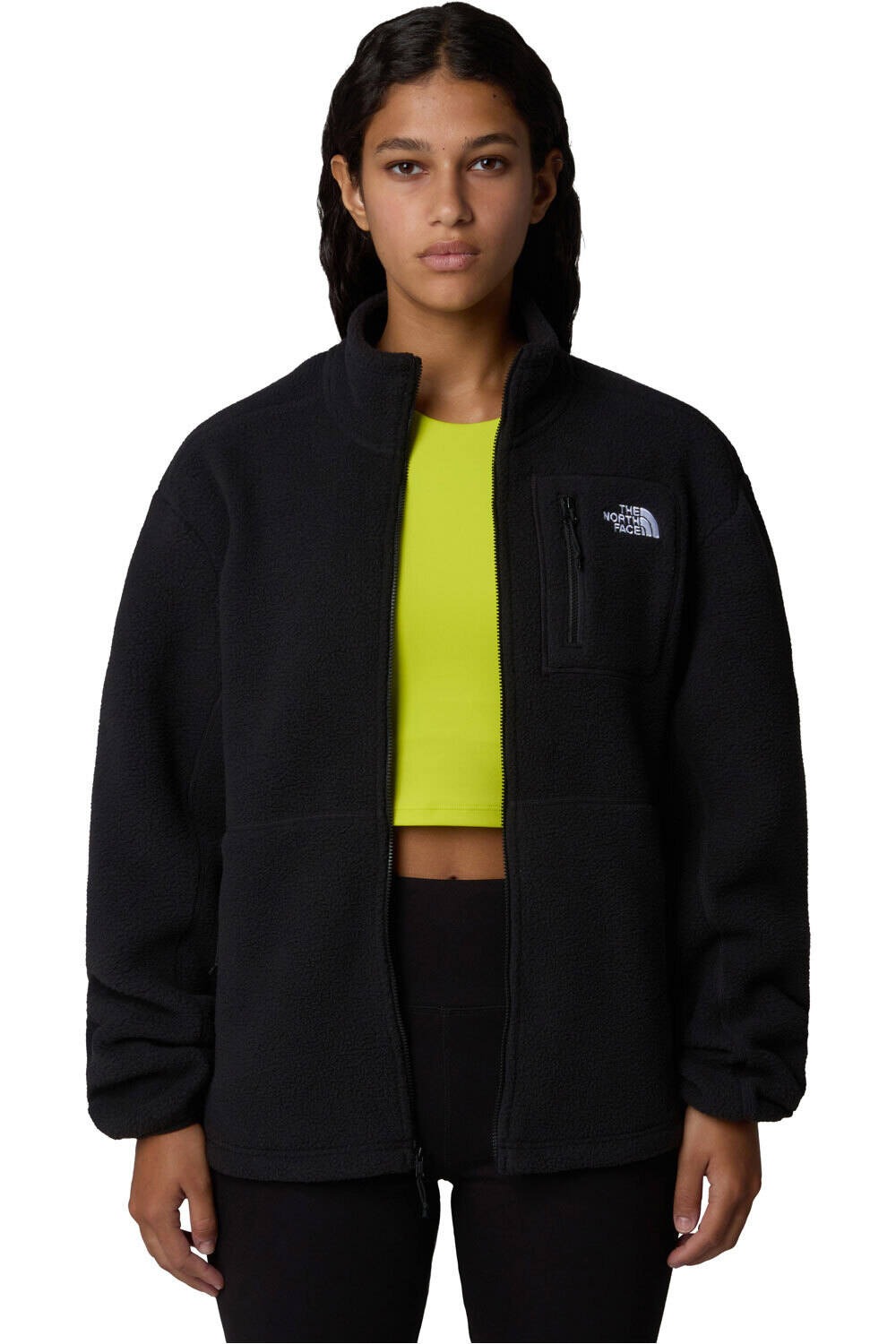 The North Face forro polar mujer W YUMIORI FULL ZIP vista detalle