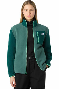 The North Face forro polar mujer W YUMIORI FULL ZIP vista detalle