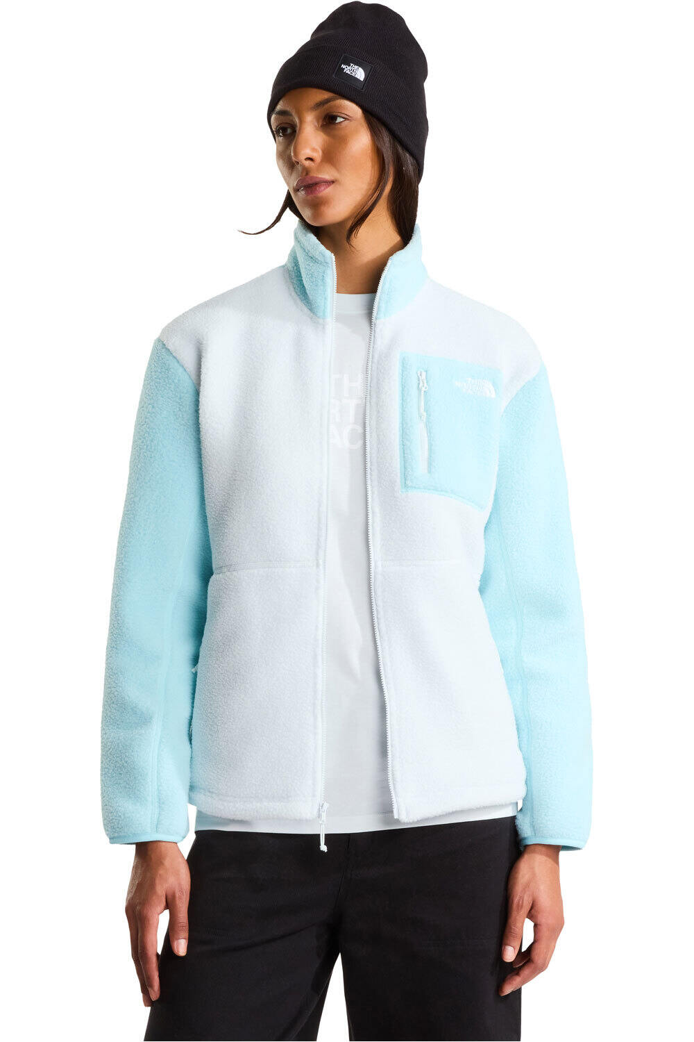 The North Face forro polar mujer W YUMIORI FULL ZIP vista detalle