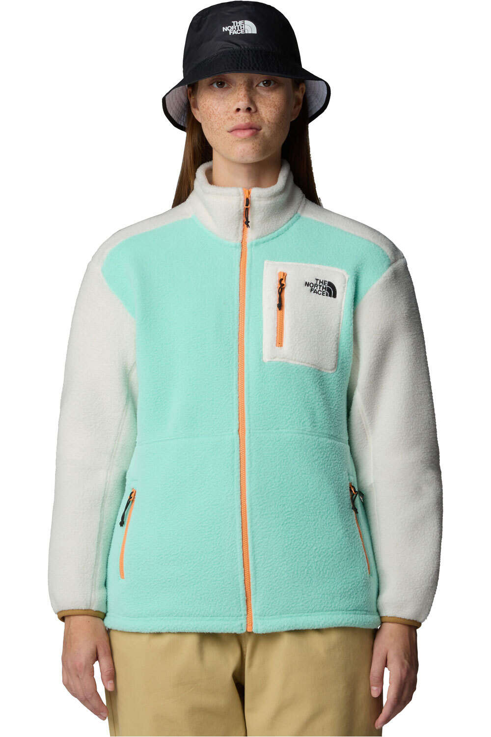 The North Face forro polar mujer W YUMIORI FULL ZIP vista frontal
