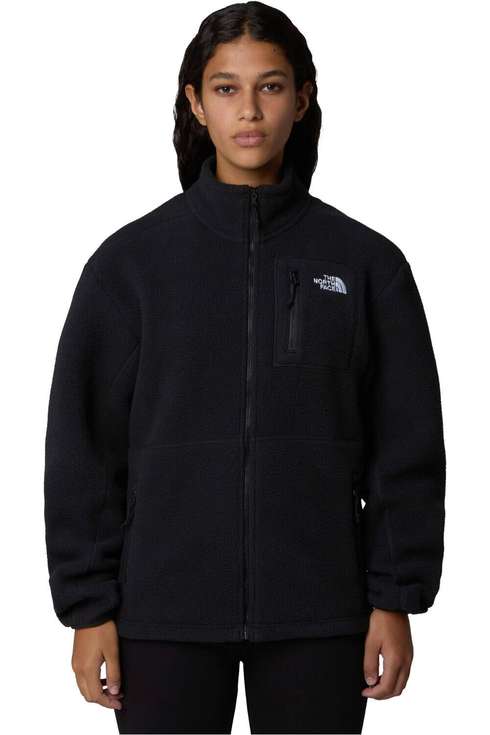 The North Face forro polar mujer W YUMIORI FULL ZIP vista frontal