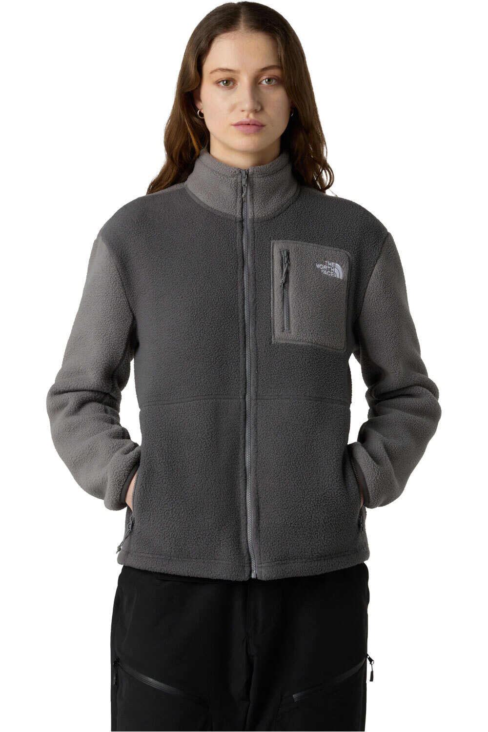The North Face forro polar mujer W YUMIORI FULL ZIP vista frontal
