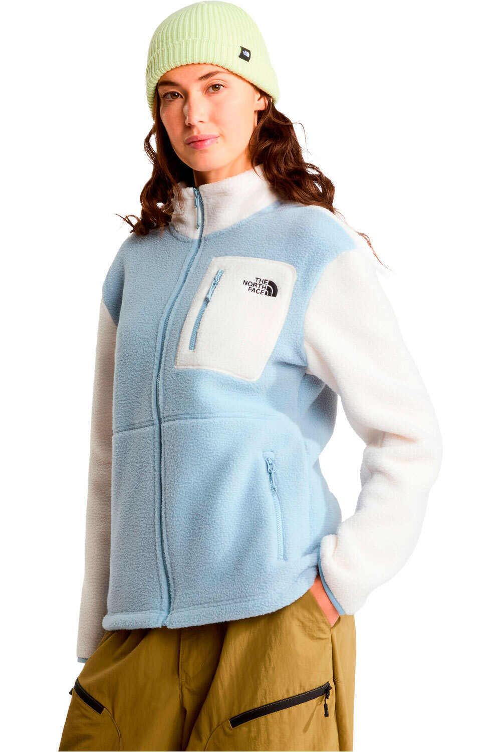 The North Face forro polar mujer W YUMIORI FULL ZIP vista frontal