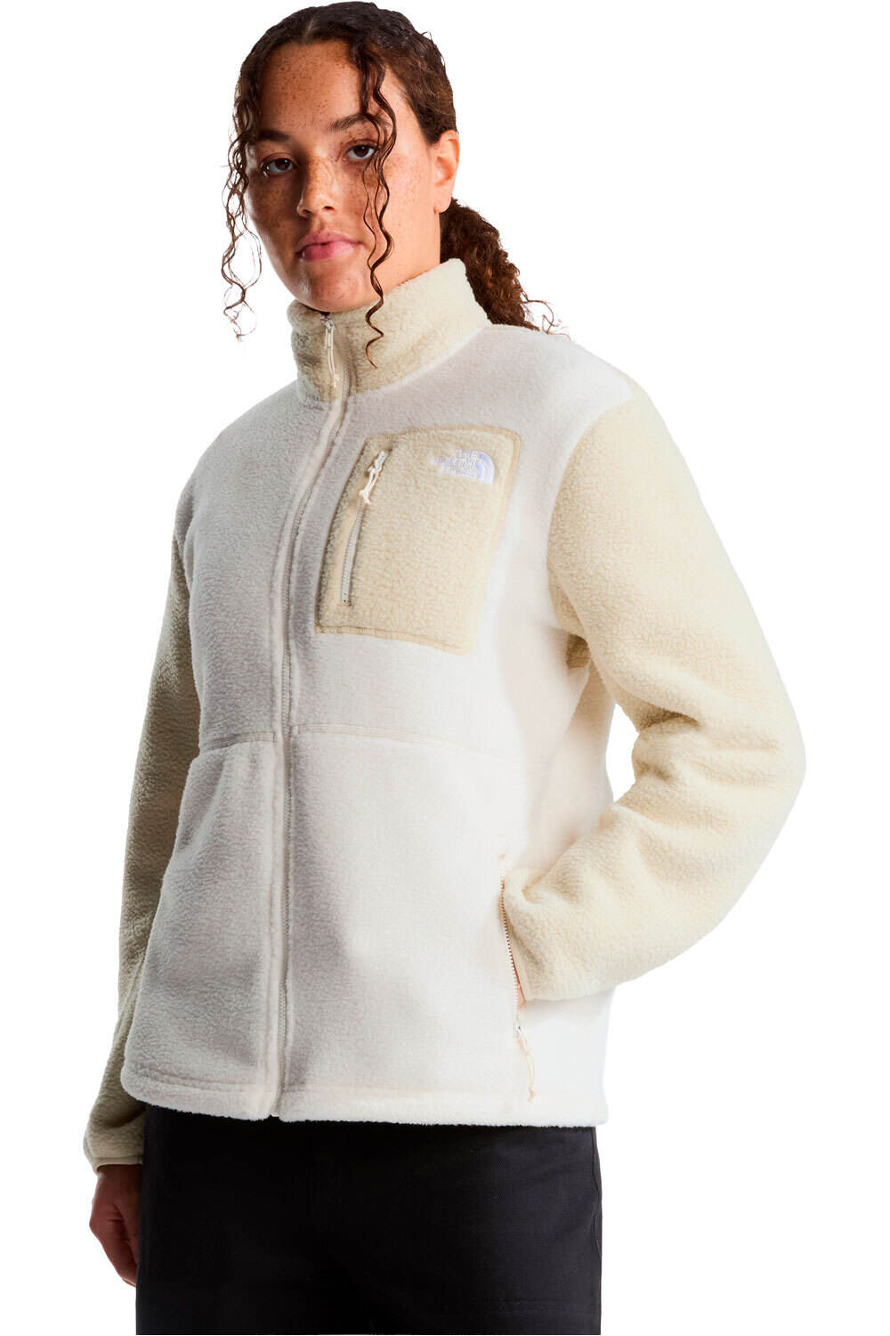 The North Face forro polar mujer W YUMIORI FULL ZIP vista frontal