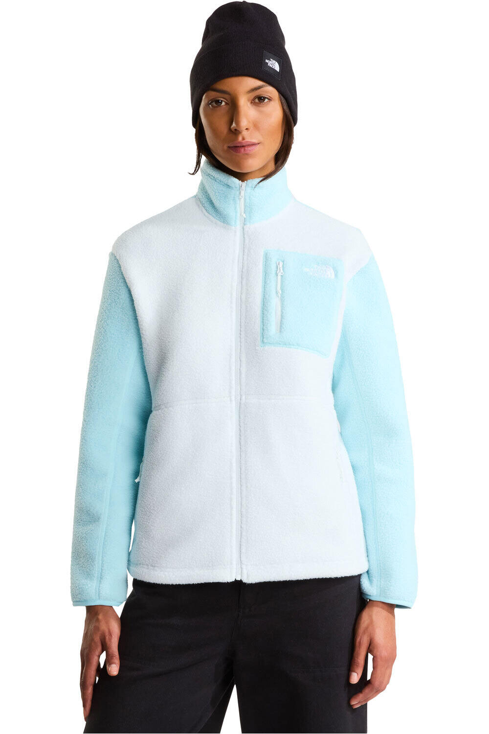 The North Face forro polar mujer W YUMIORI FULL ZIP vista frontal