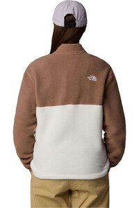 The North Face forro polar mujer W YUMIORI FULL ZIP vista trasera