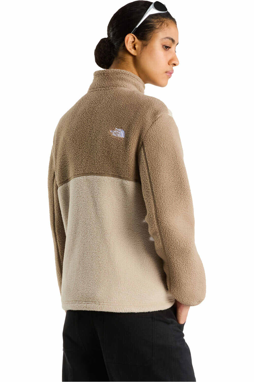 The North Face forro polar mujer W YUMIORI FULL ZIP vista trasera