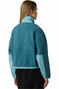 The North Face forro polar mujer W YUMIORI OFF PEAK 1/2 ZIP JACKET vista trasera
