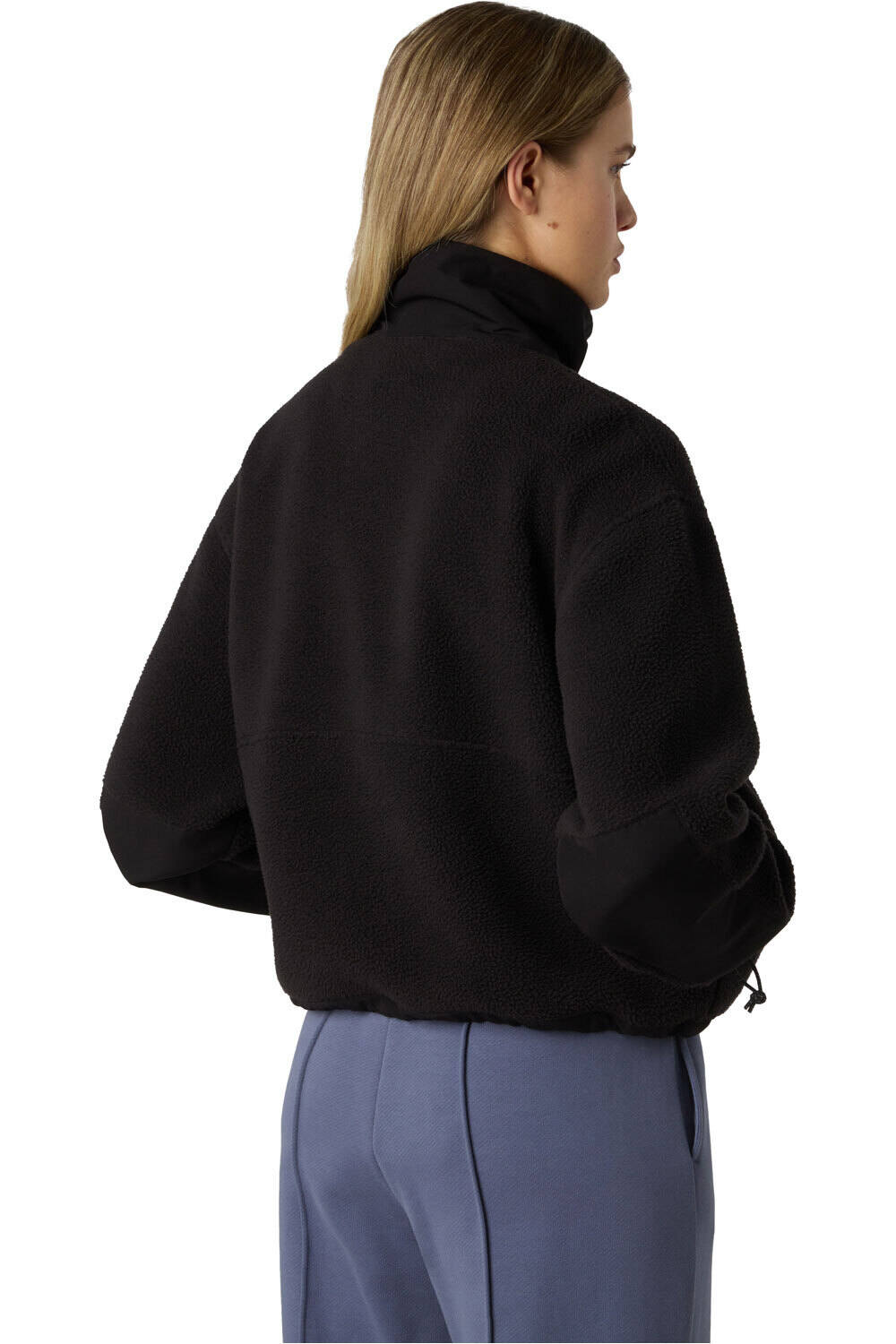 The North Face forro polar mujer W YUMIORI OFF PEAK 1/2 ZIP JACKET vista trasera