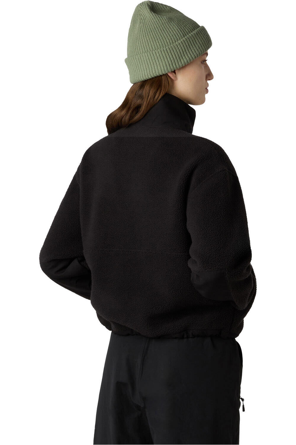 The North Face forro polar mujer W YUMIORI OFF PEAK FULL ZIP JACKET vista trasera