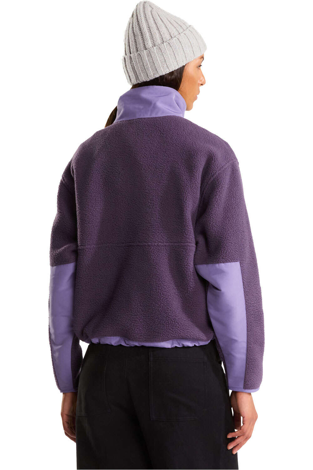 The North Face forro polar mujer W YUMIORI OFF PEAK FULL ZIP JACKET vista trasera