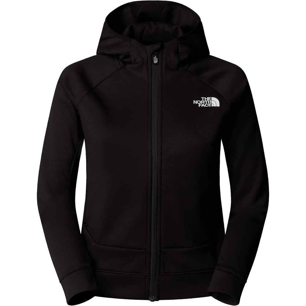 The North Face forro polar niño B MOUNTAIN ATHLETICS FULL ZIP HOODIE vista detalle
