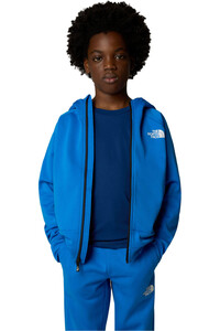 The North Face forro polar niño B MOUNTAIN ATHLETICS FULL ZIP HOODIE vista detalle