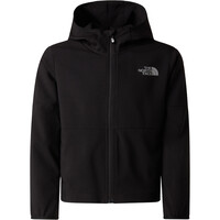 The North Face forro polar niño B ON THE TRAIL FZ HOODIE vista detalle