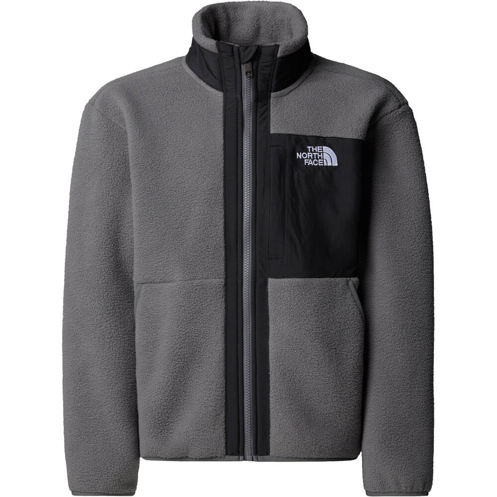 The North Face forro polar niño B YUMIORI FULL ZIP JACKET 03