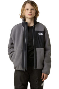 The North Face forro polar niño B YUMIORI FULL ZIP JACKET vista detalle