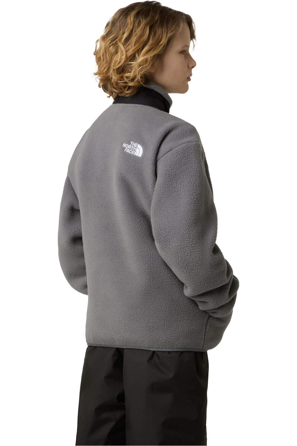 The North Face forro polar niño B YUMIORI FULL ZIP JACKET vista trasera
