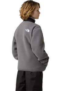The North Face forro polar niño B YUMIORI FULL ZIP JACKET vista trasera