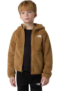 The North Face forro polar niño KID CAMPSHIRE F/Z HOODIE vista detalle