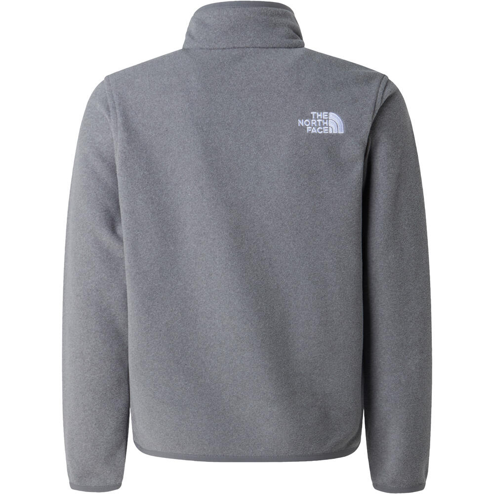 The North Face forro polar niño TEEN GLACIER 1/4 ZIP PULLOVER 03
