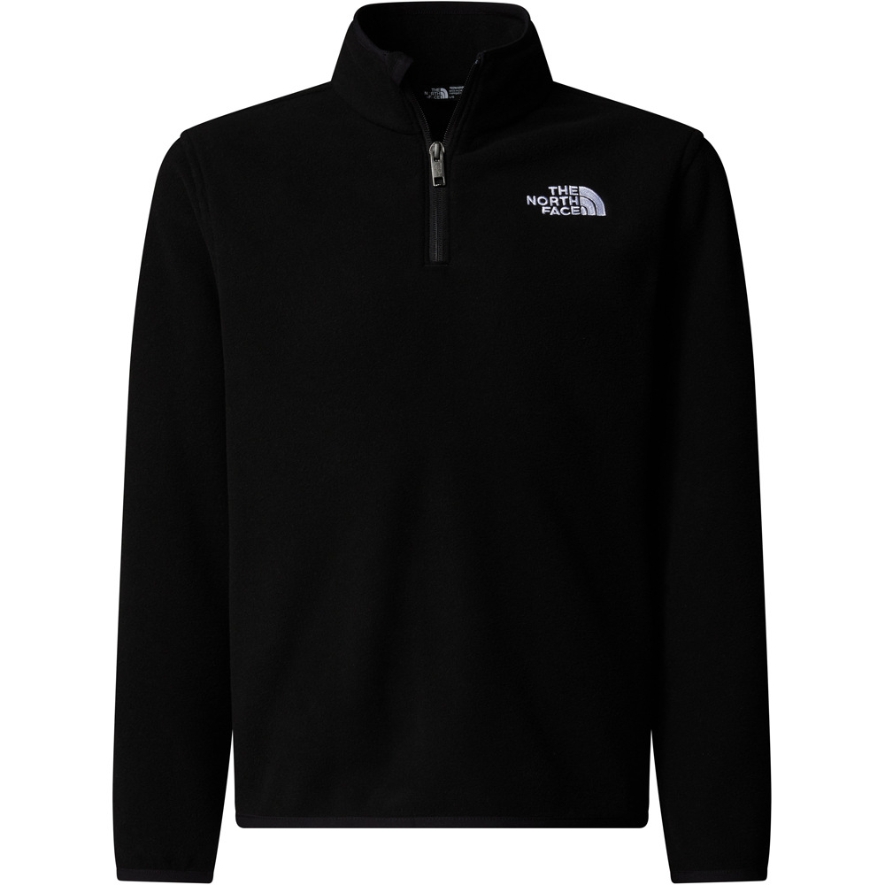 The North Face forro polar niño TEEN GLACIER 1/4 ZIP PULLOVER vista detalle