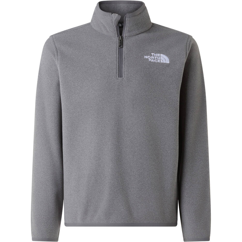 The North Face forro polar niño TEEN GLACIER 1/4 ZIP PULLOVER vista detalle