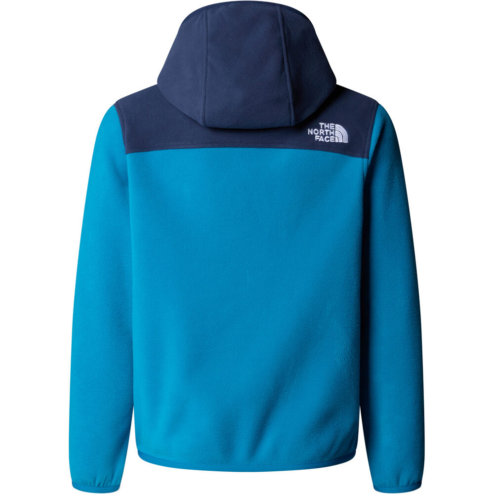 The North Face forro polar niño TEEN GLACIER FZ HOODIE 03