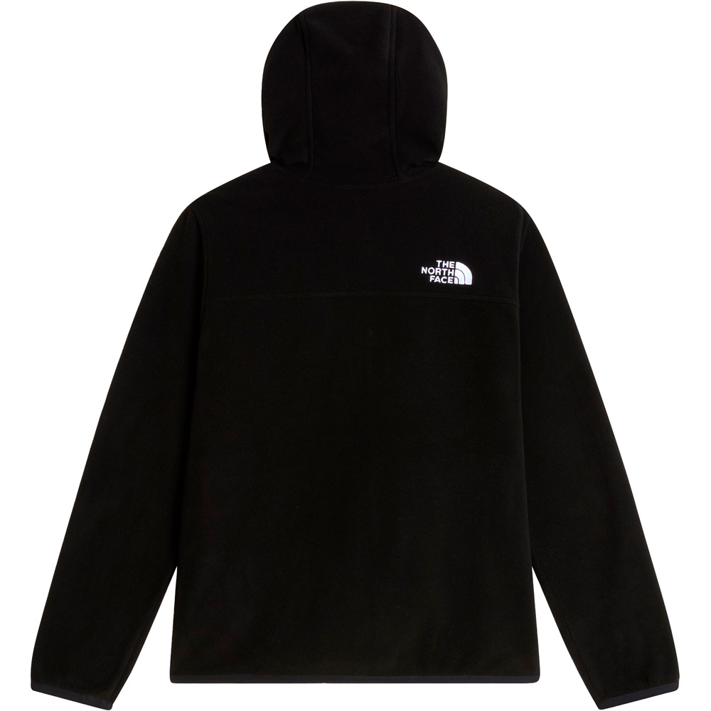 The North Face forro polar niño TEEN GLACIER FZ HOODIE 04