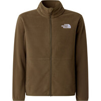 The North Face forro polar niño TEEN GLACIER FZ ZIP IN JACKET vista detalle