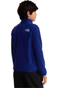 The North Face forro polar niño TEEN GLACIER FZ ZIP IN JACKET vista trasera