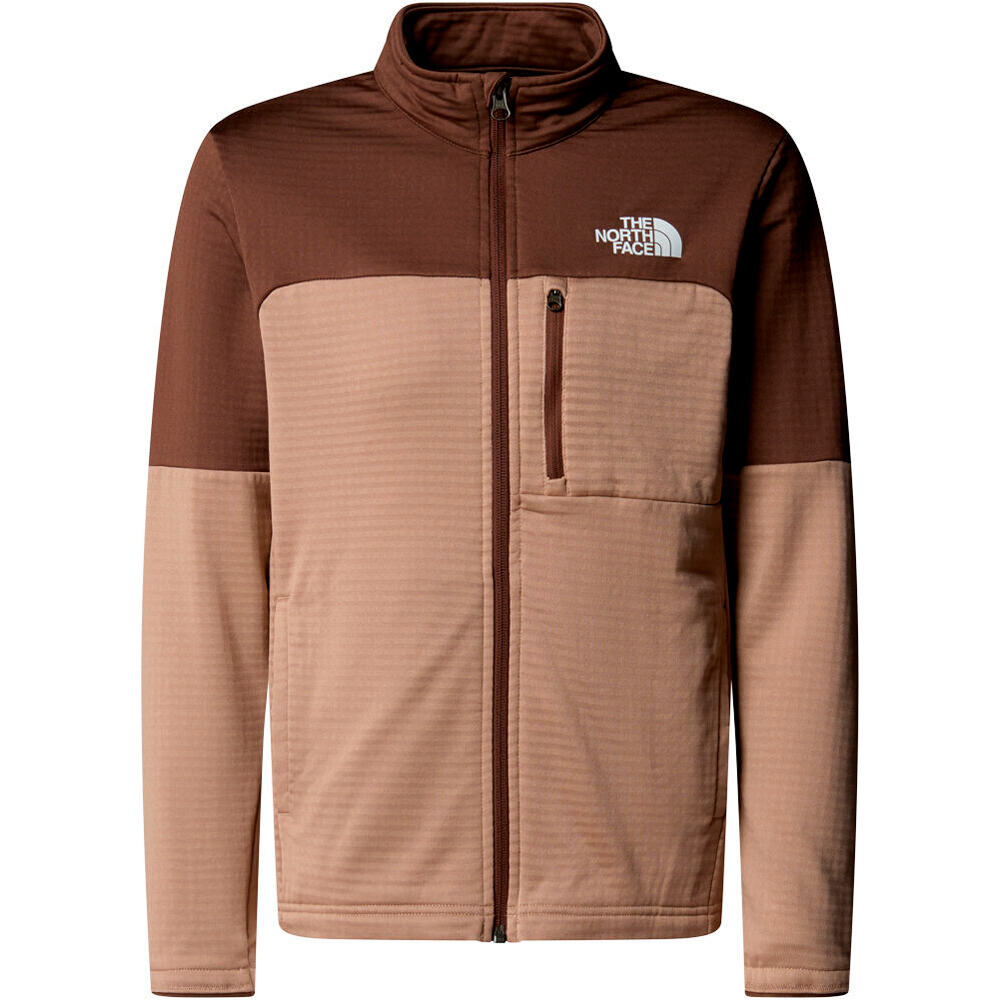 The North Face forro polar niño TEEN HIKE MIDLAYER FZ vista detalle