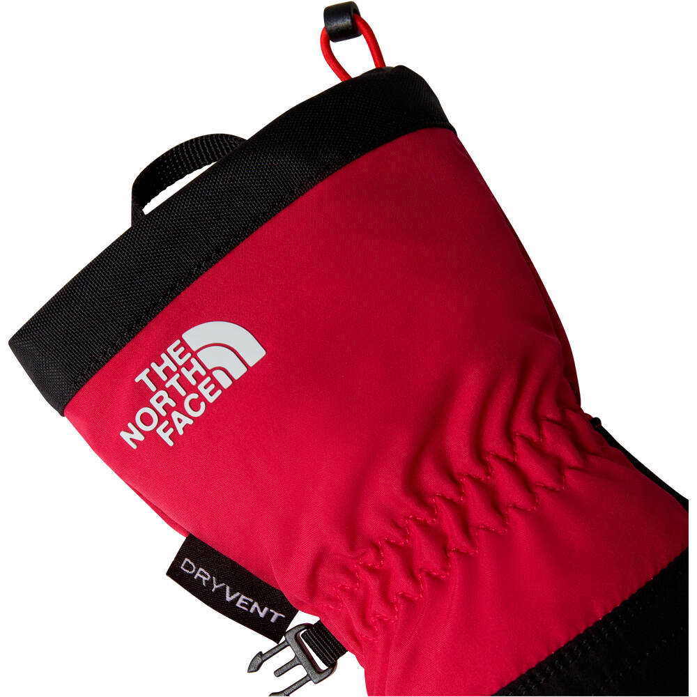 The North Face guantes esquí infantiles KIDS MONTANA SKI GLOVE vista trasera