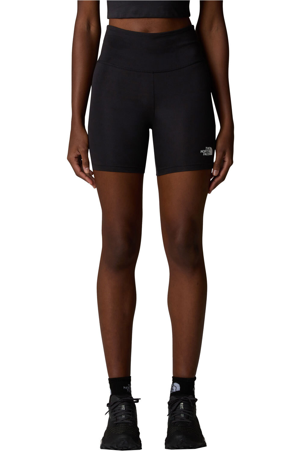 The North Face Malla Corta Mujer W FLEX 5IN TIGHT SHORT vista frontal