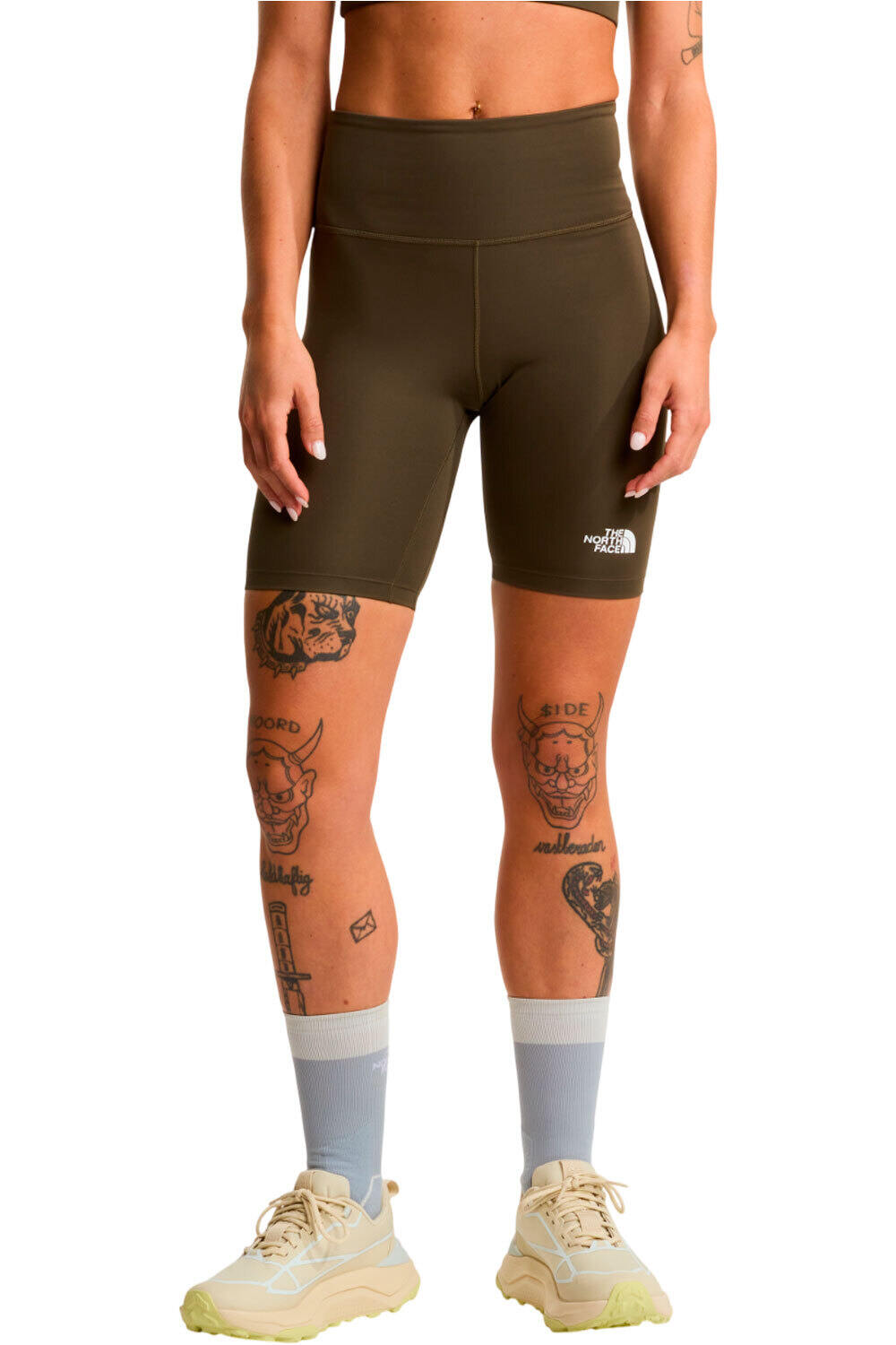 The North Face Malla Corta Mujer W FLEX 8IN TIGHT vista frontal