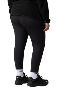 The North Face malla larga mujer W PLUS FLEX HIGH RISE 25IN TIGHTS vista trasera